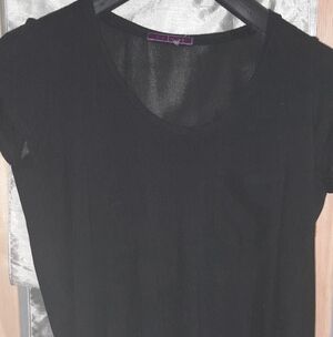 Velvet Black Women's Blouse